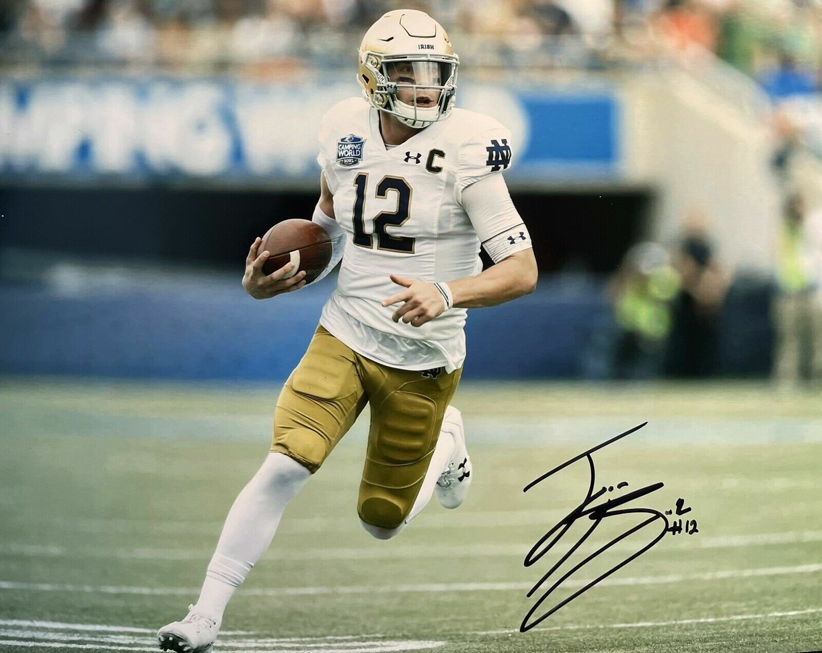 Ian Book Autographed Signed 8x10 Photo Poster painting ( Saints ) REPRINT