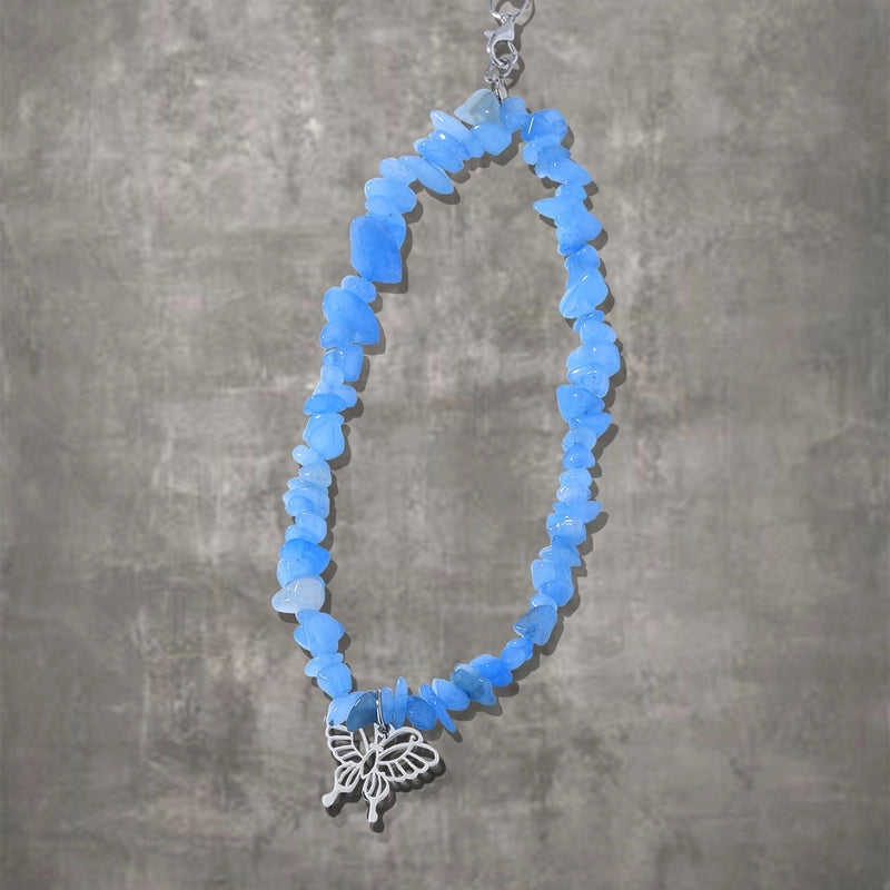 Artistic Commute Geometric Stone Zinc Alloy Mobile Phone Chain