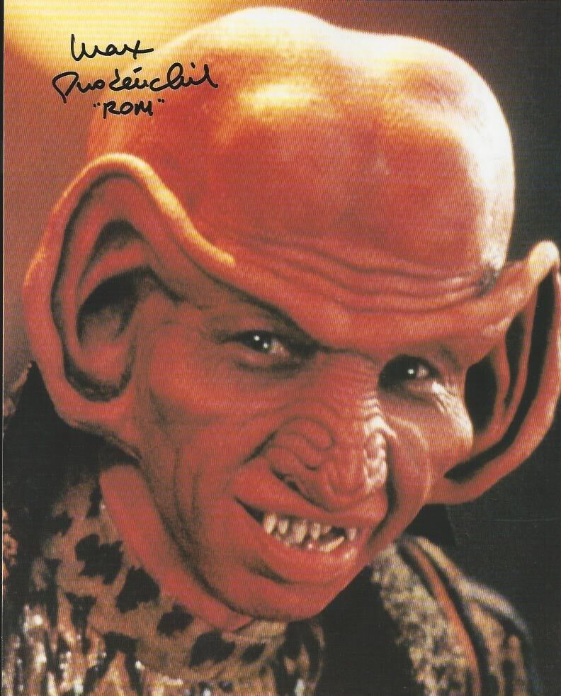 Max Grodenchik - Star Trek DS9 signed Photo Poster painting