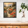 Poppy Path - 11CT Counted Cross Stitch - 40*50cm - Natural