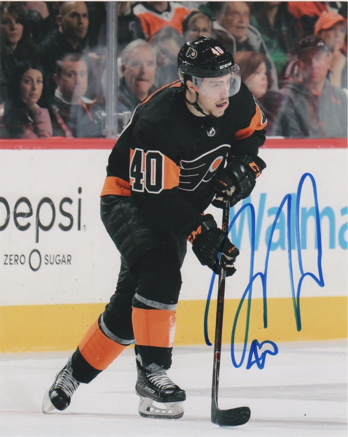 Philadelphia Flyers Jordan Weal Autographed Signed 8x10 NHL Photo Poster painting COA