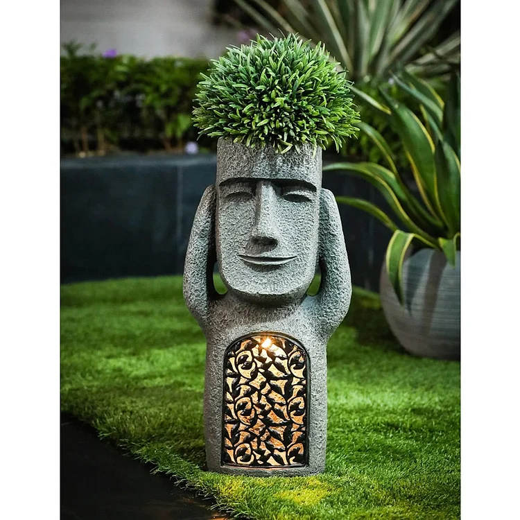 Easter Island Garden Decoration