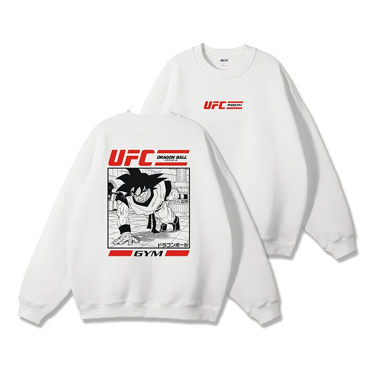 Pure Cotton UFC Dragon Ball  Pullover  weebmemes
