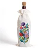 DIY Flower Diamond Painting Gift Bags Wine Bottle Bags