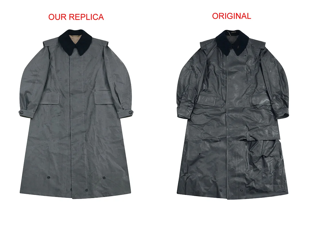   Kriegsmarine German Foul Weather Rubberized Raincoat German-Uniform