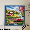 Farm Truck-14CT Counted Cross Stitch 40*40cm/15.75*15.75in tapestrymarket