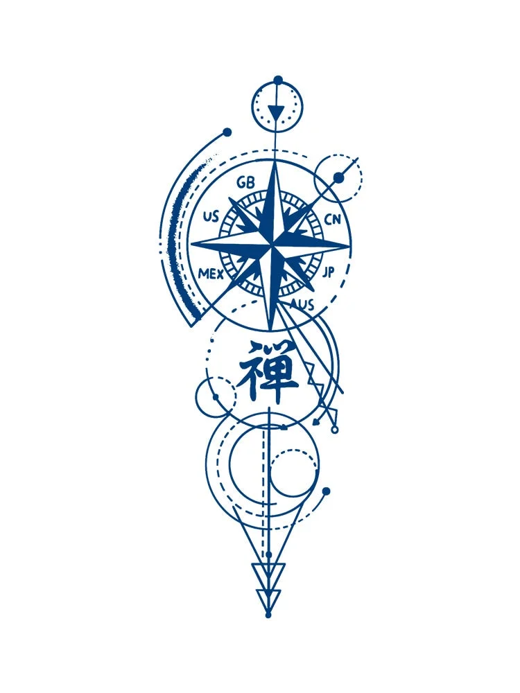 KT1-50 cross-border semi-permanent herbal juice tattoo sticker flower arm clavicle non-reflective simulation tattoo size pattern