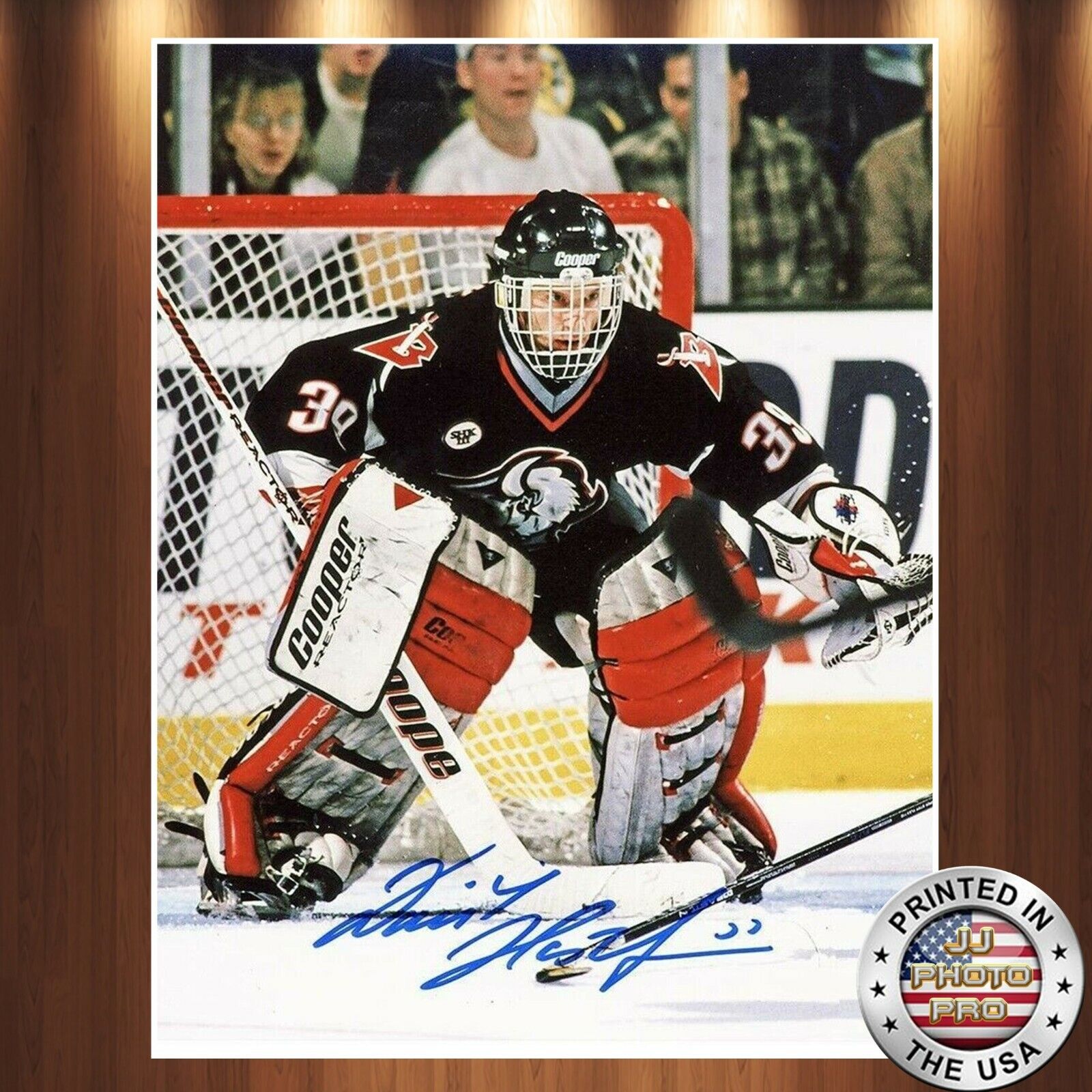 Dominik Hasek Autographed Signed 8x10 Photo Poster painting (Sabres HOF) REPRINT