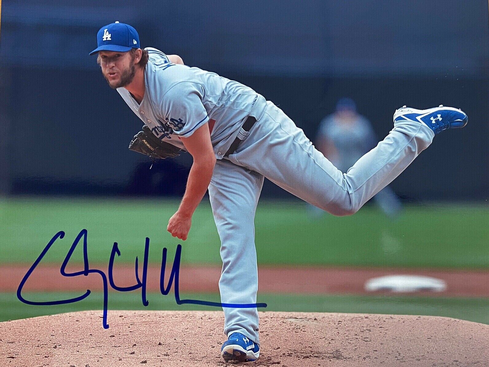 Clayton Kershaw Autographed Signed 8x10 Photo Poster painting ( Dodgers ) REPRINT