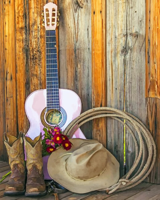 

Western Vibes – Aesthetic Paint By Numbers - 40*50CM, 501 Original