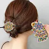 5Pcs fleur &eacute;pingle &agrave; cheveux - 5d bricolage artisanat accessoires de mode