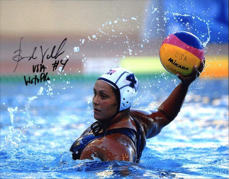 Brenda Villa authentic signed olympics 8x10 Photo Poster painting W/Cert Autographed 04