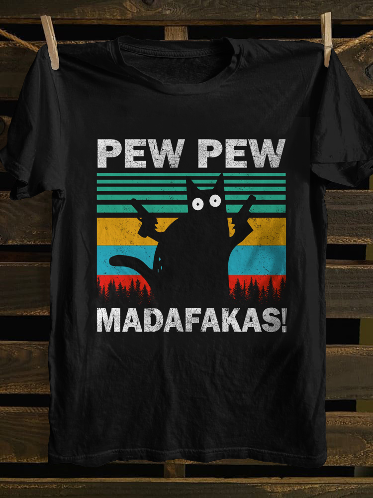 Pew Pew Madafakas Cat