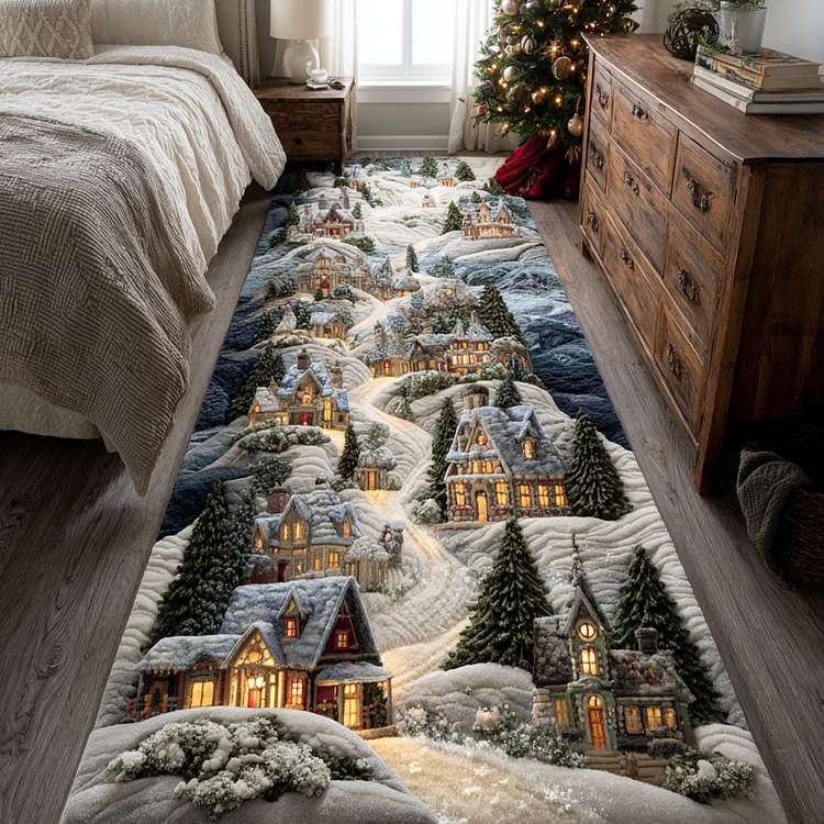 Winter Village Trail Runner Carpet NCU0PT10784