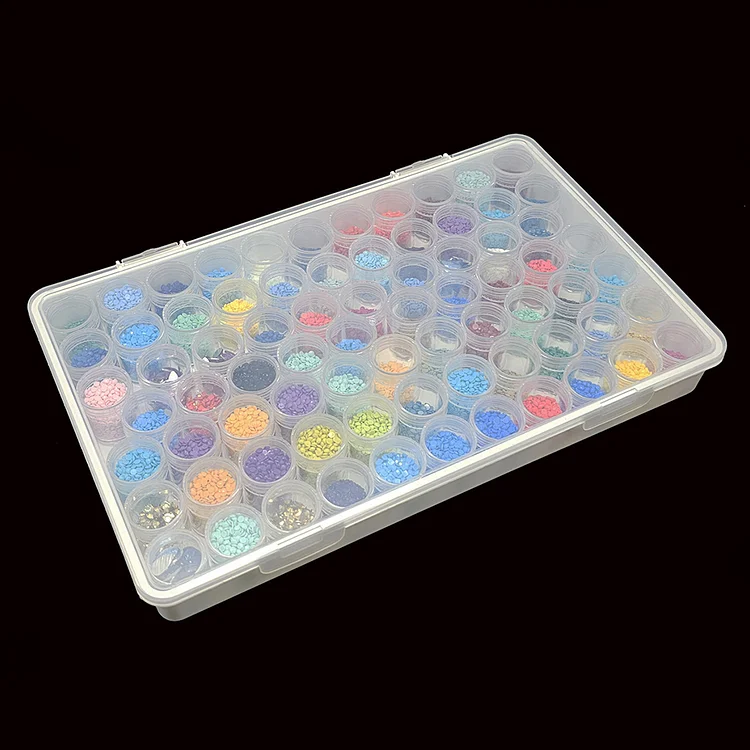Clear Bead Storage Containers Small Parts Storage Diamond Painting