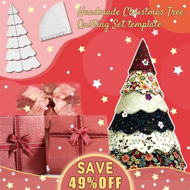 Handmade Christmas Tree Quilting Set—WITH TUTORIAL