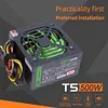 Computer Power Supply Dual 6Pin Desktop PSU 2 SATA ATX Power Supply for Computer