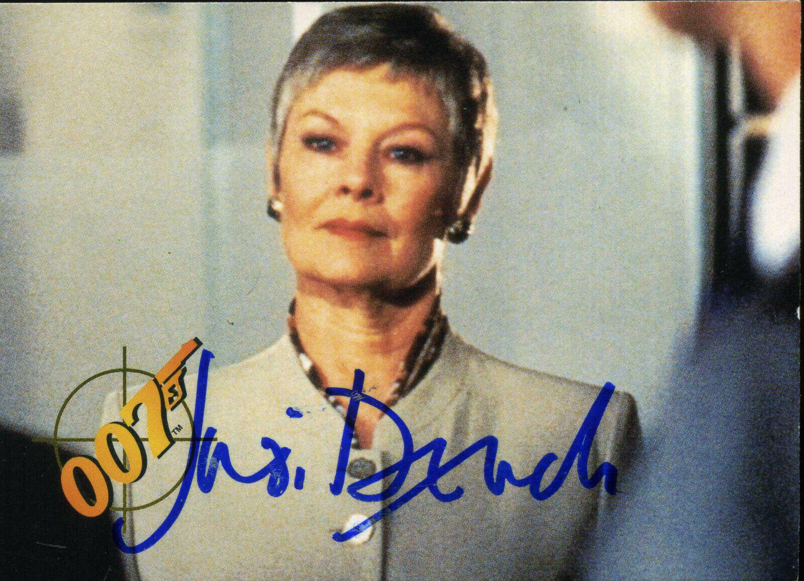 JUDI DENCH Signed Photo Poster paintinggraph - TV & Film Star Actress - JAMES BOND - preprint