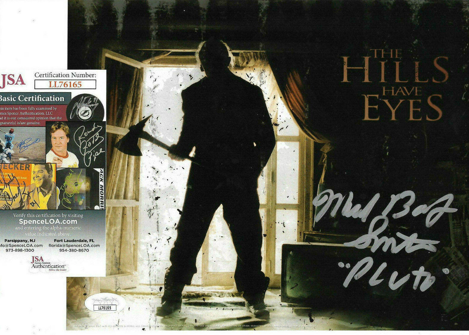 Michael Bailey Smith Signed 8x10 Photo Poster painting Auto, The Hills Have Eyes, Pluto, JSA COA