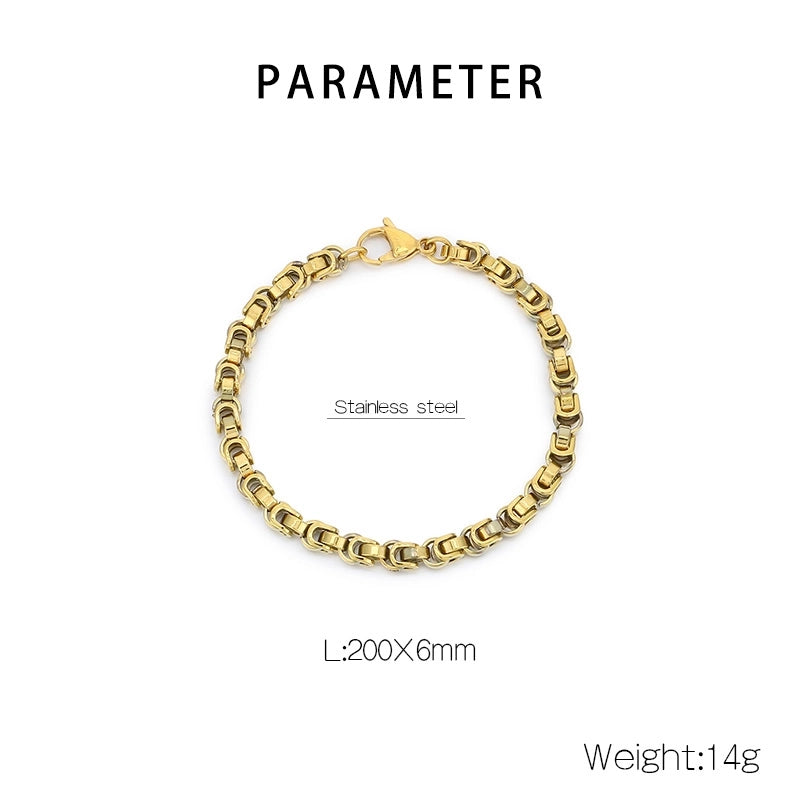 Fashion Popular Stainless Steel More Sizes Bamboo Necklace Choker Bracelet Necklace Accessories