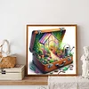 Diamond Painting-DIY Full Round Drill Gardening In Suitcase(40*40CM)