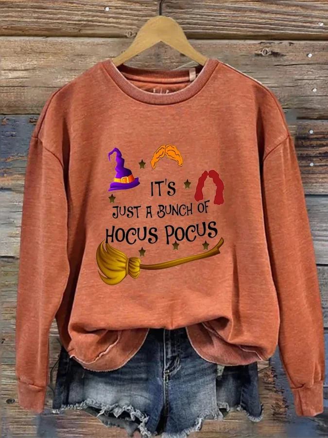Women's Halloween Print Casual Sweater