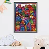 Cat-11CT Stamped Cross Stitch 40*50cm