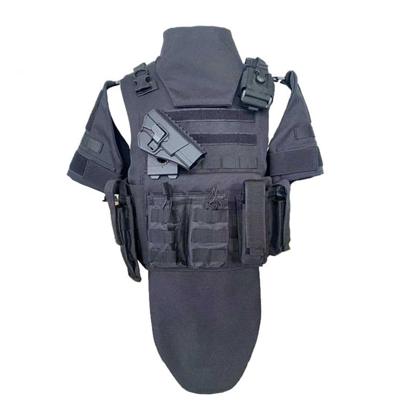 NIJ Level IV Full Protective Body Armor 10-Plate Wrap-Around Vest