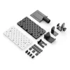 Pegboard Stands And Accessories | Home And Office Desk Organizers | Space-Saving And Modular | Under-Desk Or Clip-On Tables