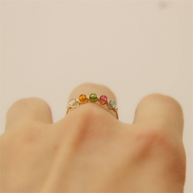 Spring Style 14k Gold Clad Pocket Candy Ring