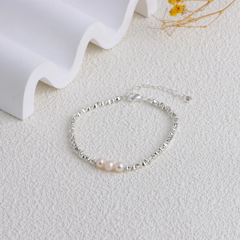 1 Piece 925 Sterling Silver Freshwater Pearl Jewelry Set