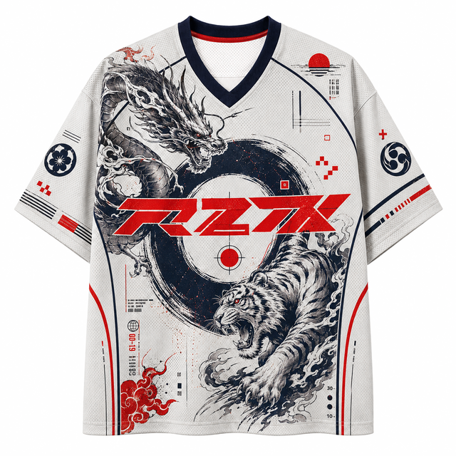 Ink Dragon Mesh Jersey