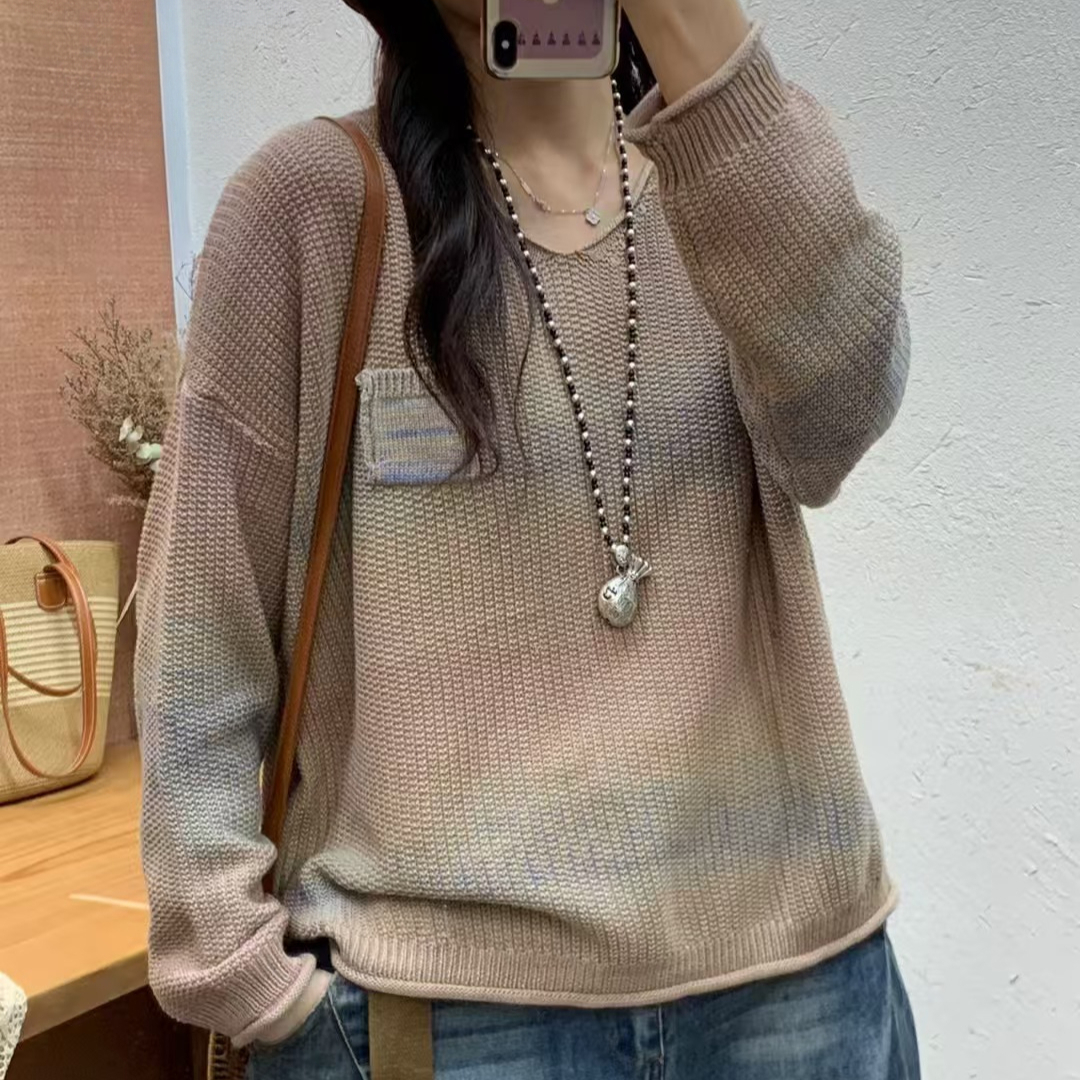 Chicfifth Sweater Women Winter Long Sleeve High Quality Autumn Vintage Top Knitted Cardigan