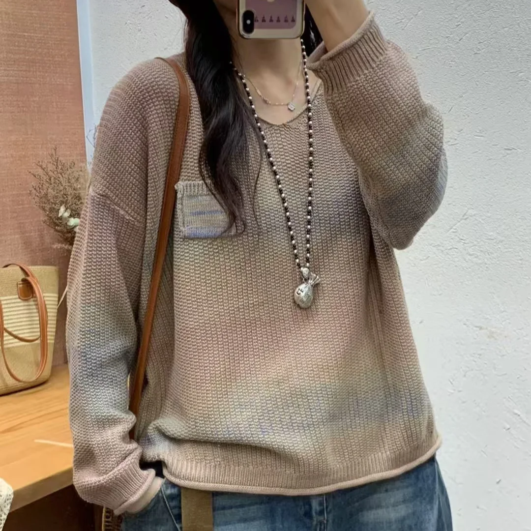 Chicfifth Sweater Women Winter Long Sleeve High Quality Autumn Vintage Top Knitted Cardigan