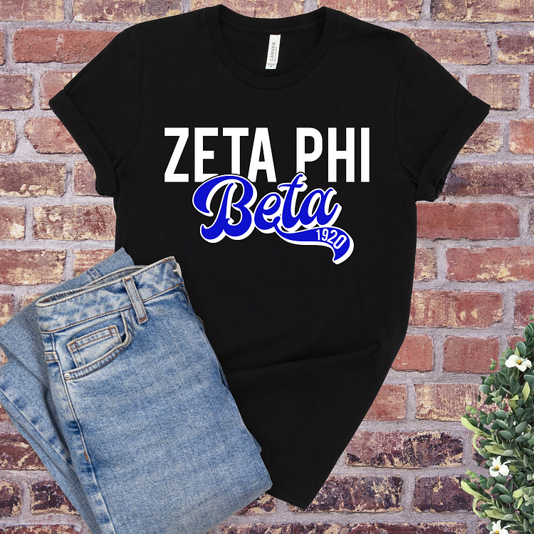Zeta Big Letter T-Shirt