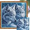 Wolf-11CT Stamped Cross Stitch 50*50cm tapestrymarket