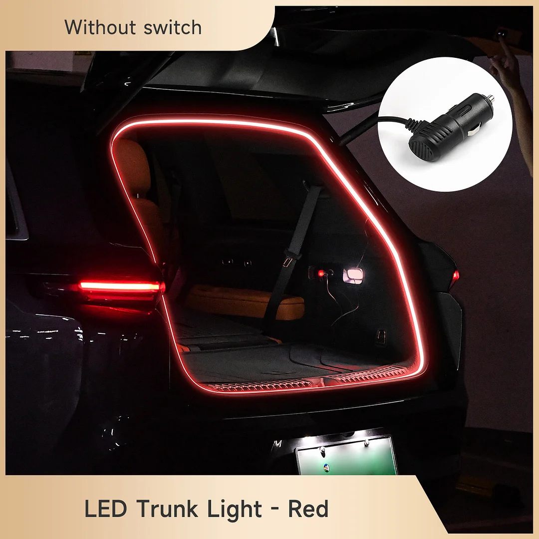 Car magnetic automatic induction trunk light