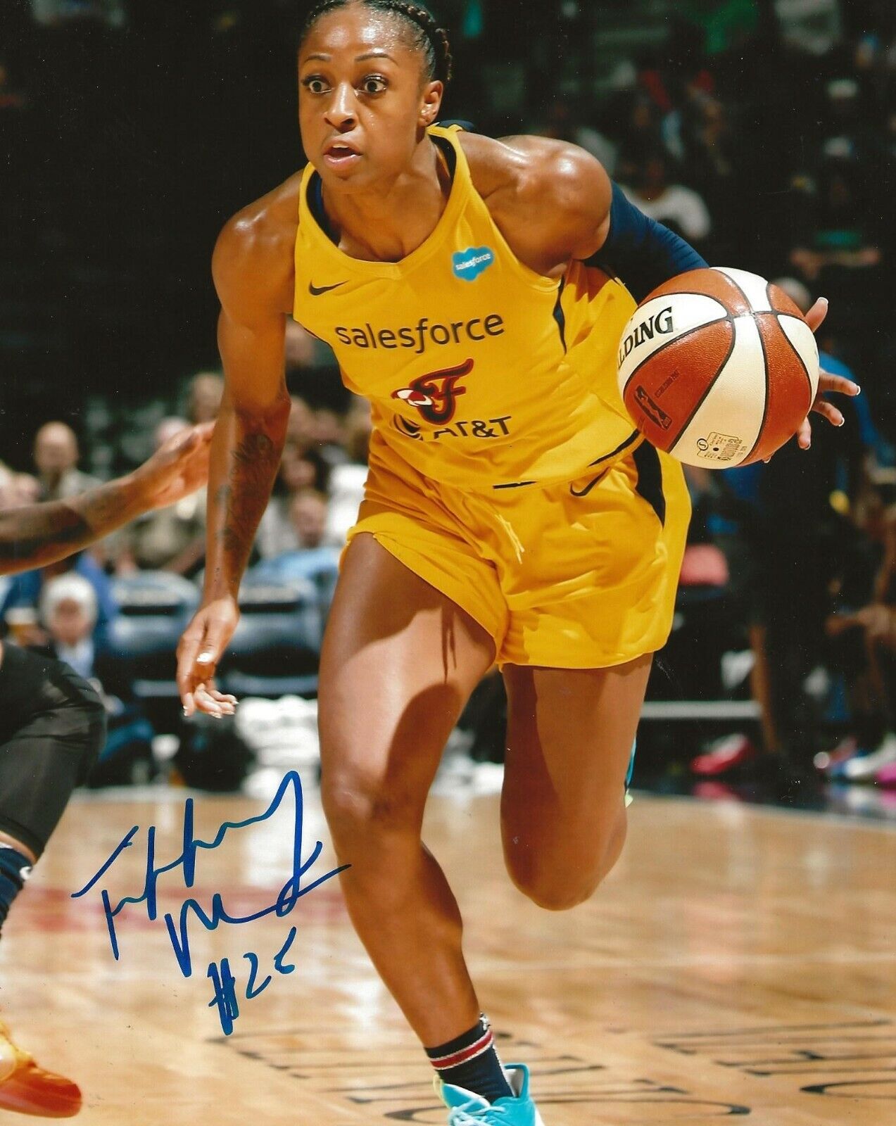 Tiffany Mitchell signed Indiana Fever 8x10 Photo Poster painting autographed