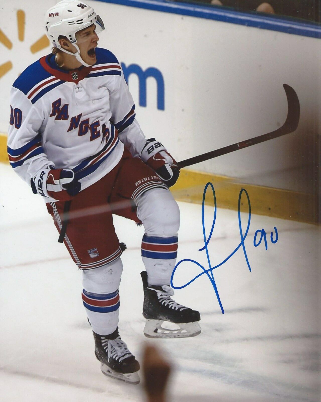 Vladislav Namestnikov Signed 8x10 Photo Poster painting New York Rangers Autographed COA B