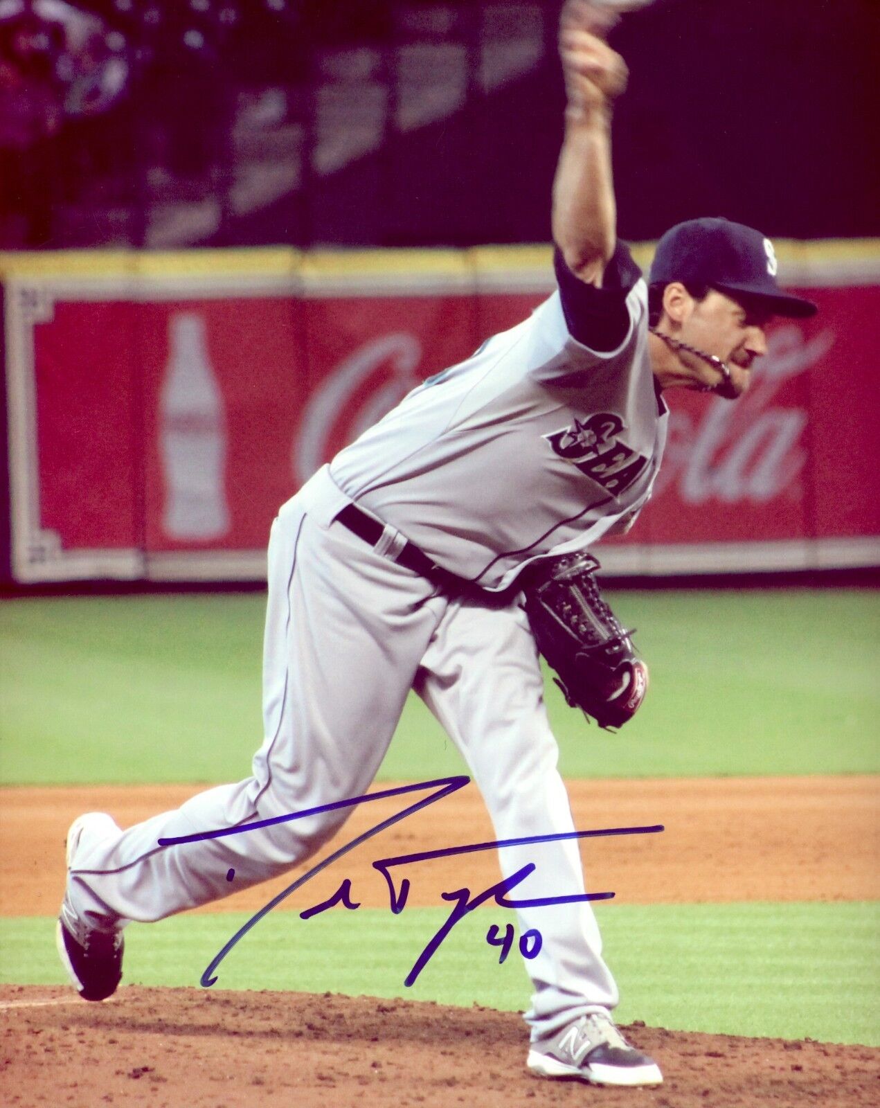 Danny Farquhar 8x10 Photo Poster painting D Autographed Signed AUTO Seattle Mariners