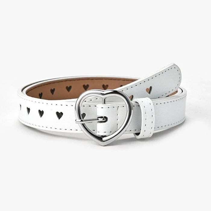 Heart Leather Belt