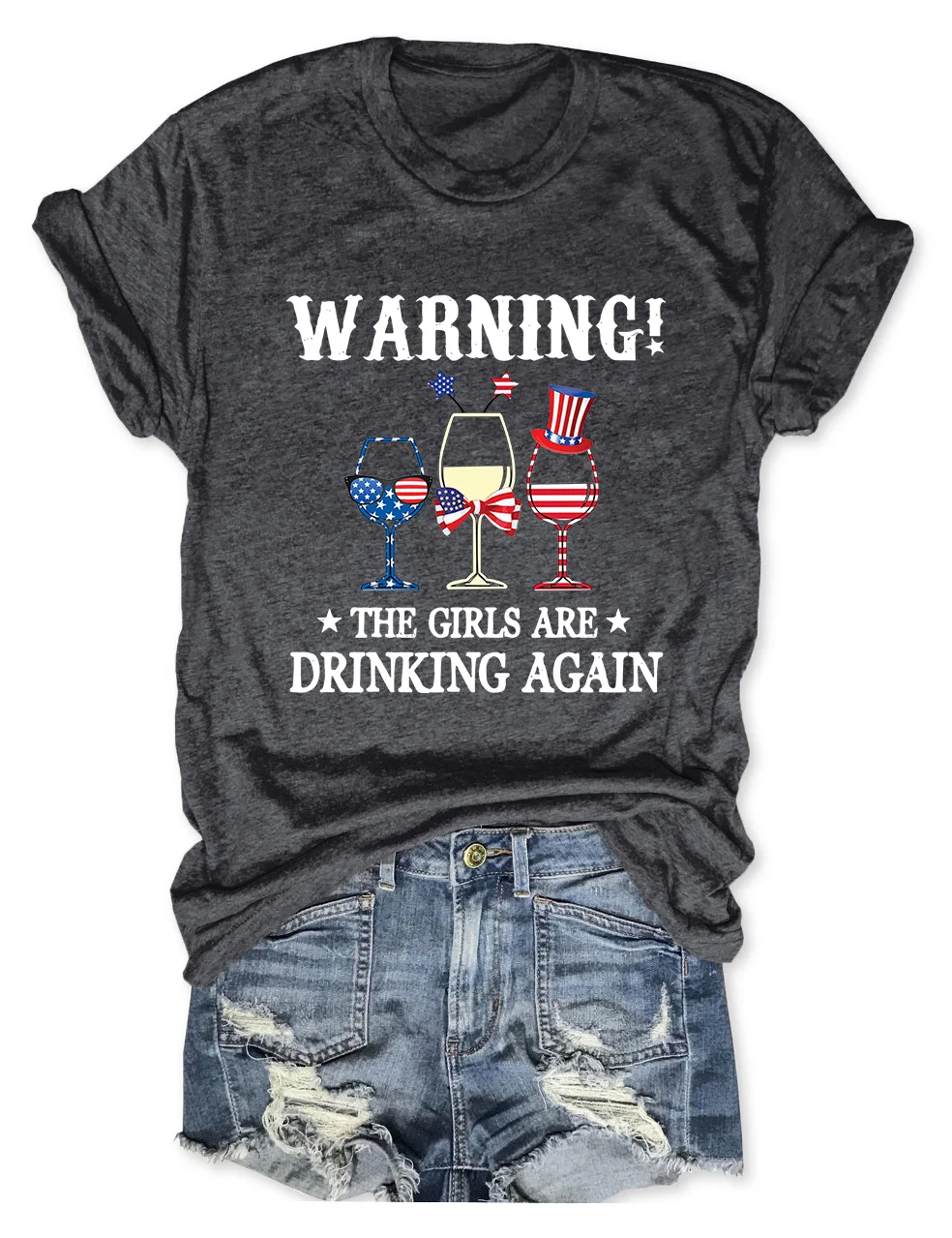 Warning! The Girls Are Drinking Again T-Shirt