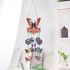 (US Local)DIY Diamond Painting Double Sided 3D Wind Chime Pendant  Hanging Kit