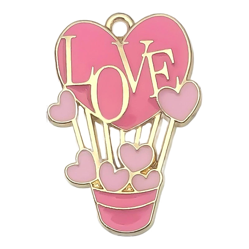 1 Piece 13*30mm 15x25mm 31x24mm Zinc Alloy XOXO Letter Heart Shape Pendant Jewelry Accessories