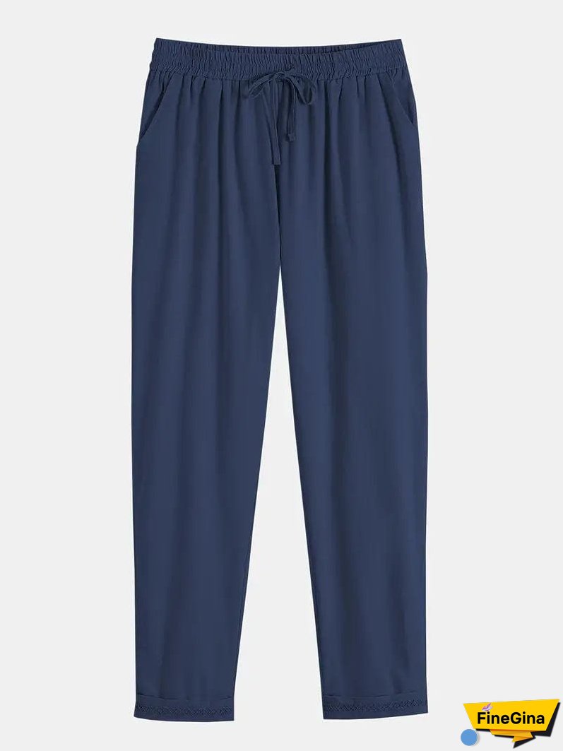 Bohemian Style Linen Pants