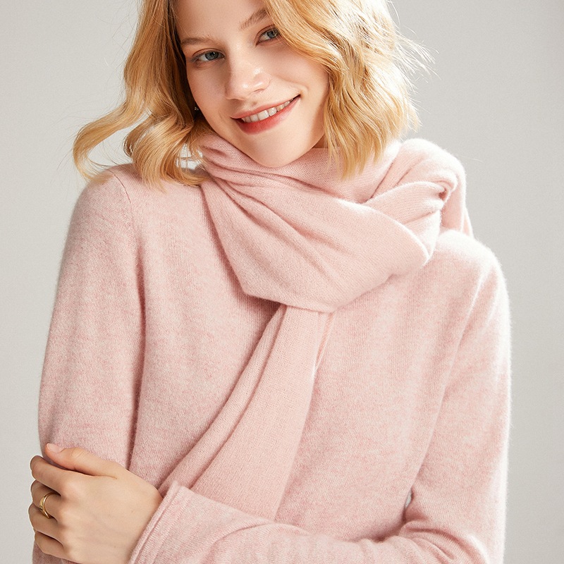 Women's Cashmere Turtleneck Sweater REAL SILK LIFE