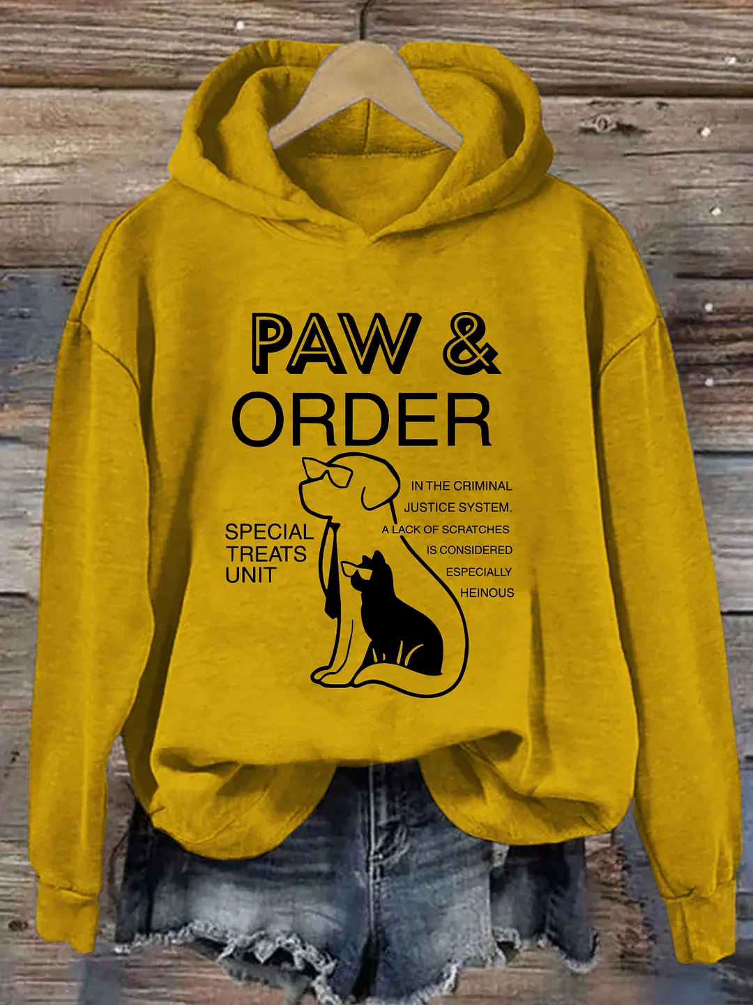 Paw And Order Hoodie