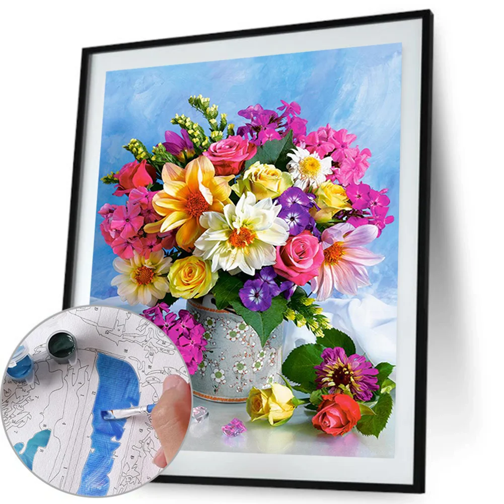 Flower - Paint By Number(40*50cm)