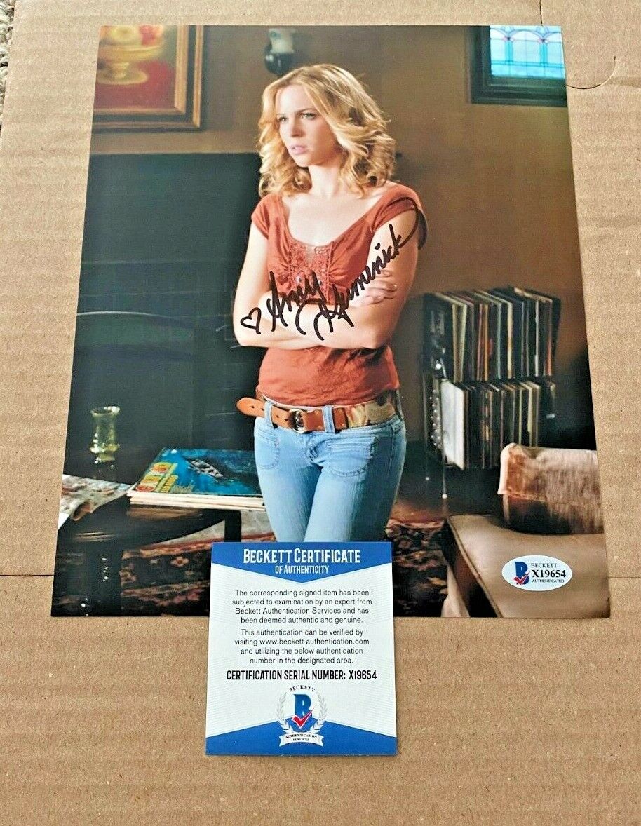 AMY GUMENICK SIGNED SUPERNATURAL 8X10 Photo Poster painting BECKETT CERTIFIED BAS