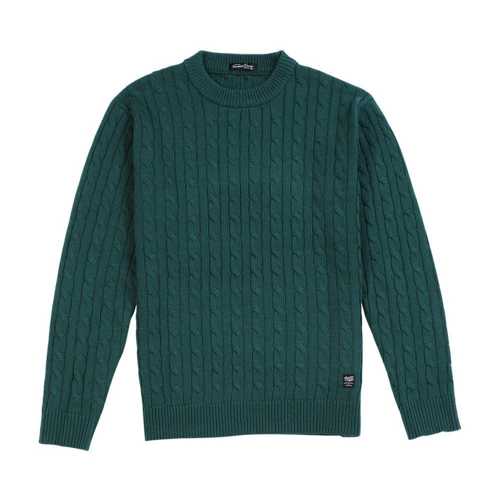 SIMWOOD 2021 Autumn Winter New Cable-Knit Sweater Men Wool Blend Warm Knitwear Classical Pullovers Knit Jumper SJ121220